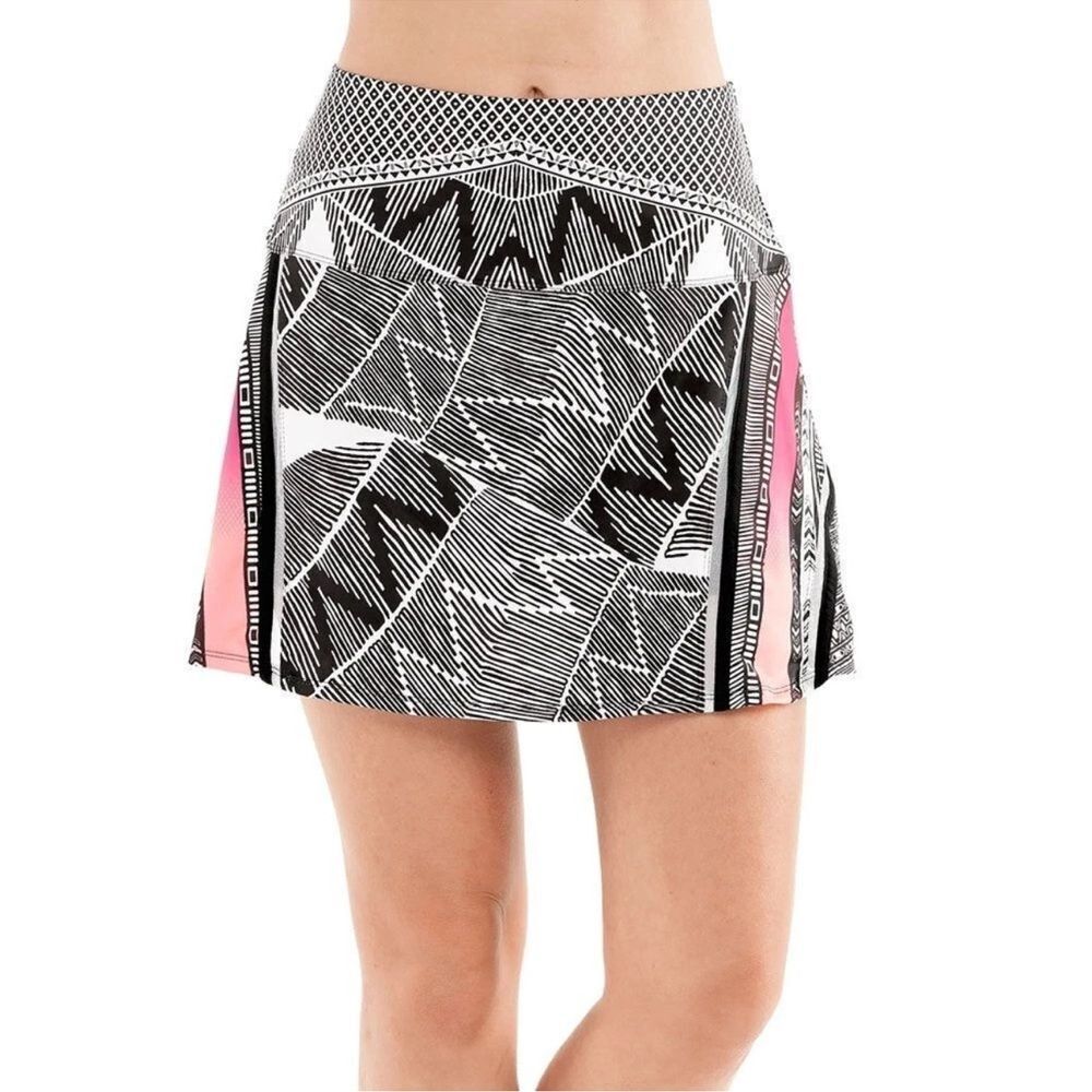 LUCKY IN LOVE Santa Fe Glow Pickleball Golf Tennis Skirt Skort Longer Length
